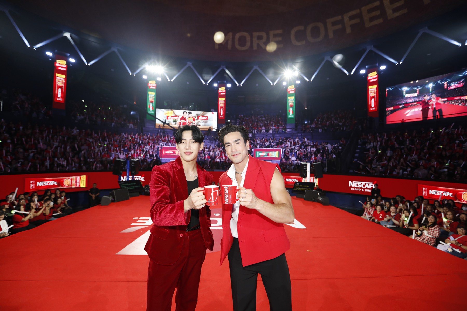 NESCAFÉ BLEND & BREW RICH AROMA New Recipe Debuts to Viral Success with   Nadech and BamBam, Topping X Trends and Hitting 1.5