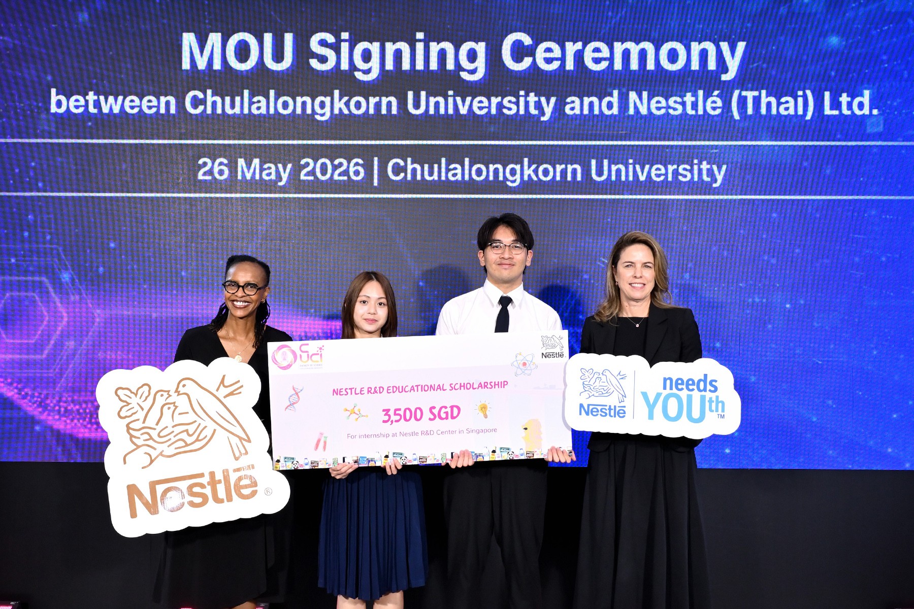 Nestlé Collaborates with Chulalongkorn University, Signing an MOU to Strengthen the Food Science Workforce for a Sustainable