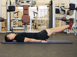 ท่ารีเวิร์ส ครันช์ (Reverse Crunch)