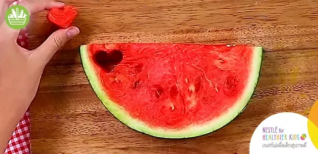 ขั้นตอนการทำฟรุตตี้บาร์บีคิว