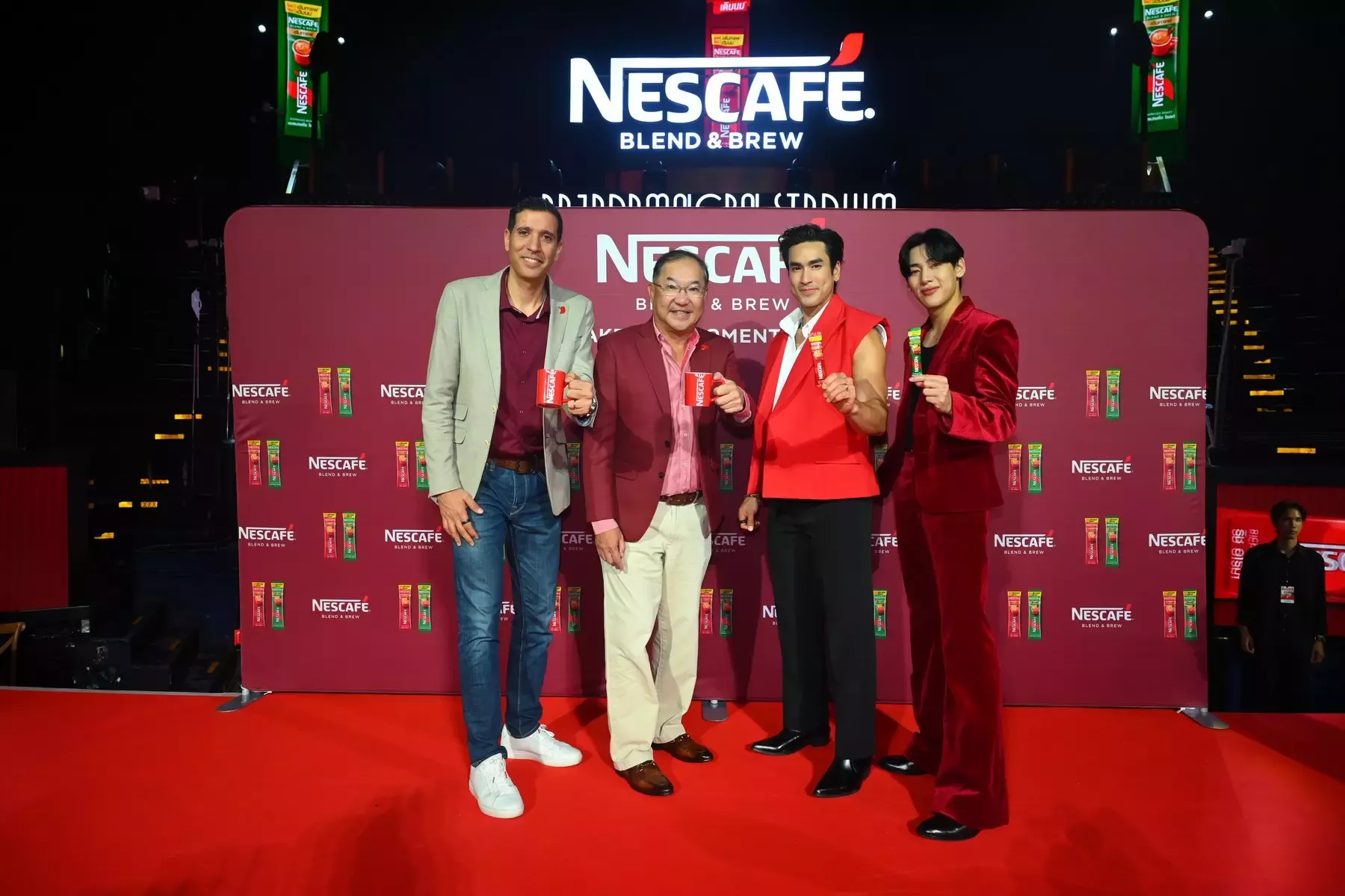 NESCAFÉ BLEND &amp; BREW RICH AROMA New Recipe Debuts to Viral Success with   Nadech and BamBam, Topping X Trends and Hitting 1.5 Million Views in a Day