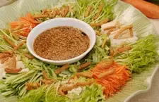 สลัดใช้เส้น