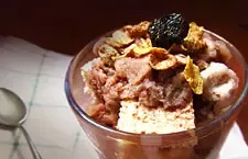ขนมปังโฮลวีท ไมโลเย็น