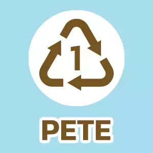 สัญลักษณ์ของผลิตภัณฑ์ที่รีไซเคิลได้-PETE
