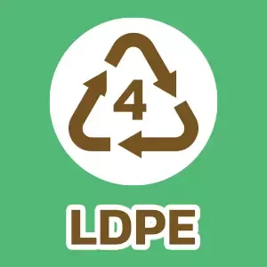 สัญลักษณ์ของผลิตภัณฑ์ที่รีไซเคิลได้-LDPE
