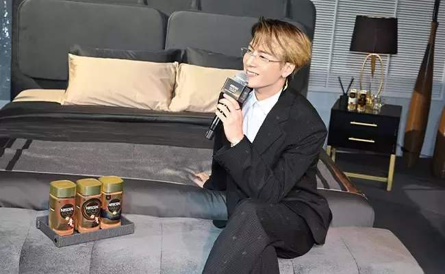 Jackson Wang and Nescafe Gold Crema